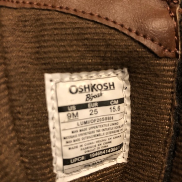 Osh Kosh brown riding boots - Picture 5 of 6
